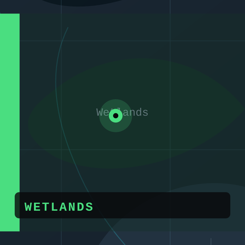 Inland wetlands